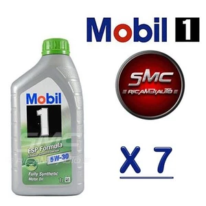 7 LITRI OLIO MOBIL 1 ESP 5W30 7 LT SYNTHESE TECHNOLOGY LONGLIFE - Imagen 1 de 1