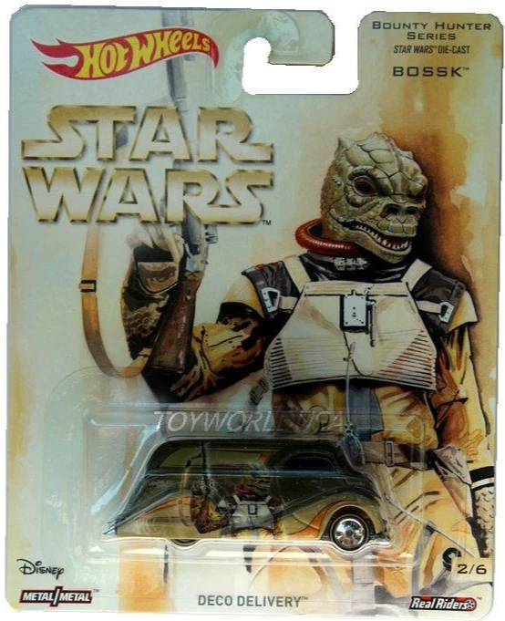 Hot Wheels Star Wars Bounty Hunter Series #2 2017 entrega decorativa Foto 1 de 1
