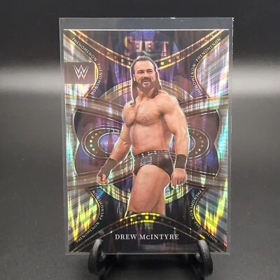 2022 Select WWE DREW MCINTYRE #19 Phenomenon SILVER FLASH PRIZM SP SmackDown - Image 1 of 3