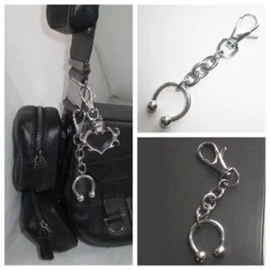Jewelry Accessories Horseshoe Nose Clip Pendant Keychain - Picture 1 of 5