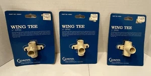 Genova Wing Tee 1/2” CPVC Part Number 530581 Set Of 3 - Picture 1 of 10