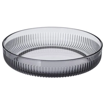 New IKEA Gradvis Gray Bowl Serving or Decorative 11" by Design Imma Bermudez - Image 1 of 4