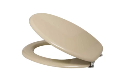 Sedile Water Champagne Sedile Wc Mdf Copriwater Tavoletta Gabinetto Asse Tazza - Immagine 1 di 2