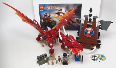 Lego 7017 Viking Catapult versus the Nidhogg Dragon Vikings 100% Complete - Image 1 of 4