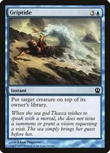 GRIPTIDE X 4 N/M- THEROS MAGIC THE GATHERING - Picture 1 of 1