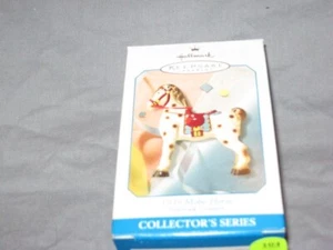Vintage 1997 Sello 1939 Mobo Caballo Appaloosa Movimientos Die Cast Metal Ornamento!10 - Imagen 1 de 2