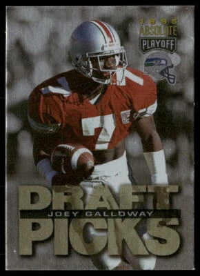 1995 Playoff Absolute #187 Joey Galloway Rookie - Image 1 of 2