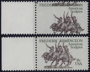1934- 18c Huge 2-Way Color Shift Error / EFO " Frederick Remington" MNH (Stk2) - Picture 1 of 1