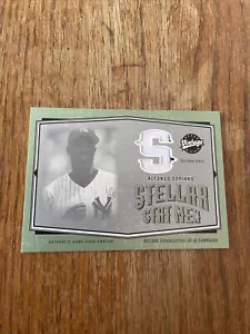 2004 Upper Deck Vintage Stellar Stat Men Alfonso Soriano #SSM-13 GAME USED SP - Picture 1 of 4