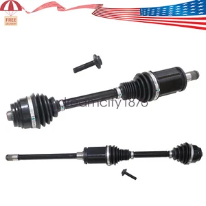 Pair Front Left Right CV Axle Shaft For BMW M550I XDRIVE G30 F90 18-23 - Picture 1 of 7
