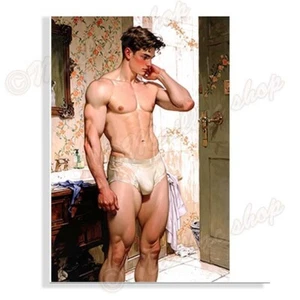Portrait of a Young Man – Gay Romance Art – Classical Style – 8x11 Poster - 2093 - Picture 1 of 1