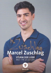 Marcel ZUSCHLAG - dt. Schauspieler, Sturm der Liebe 2022-2023, Original! - Bild 1 von 1