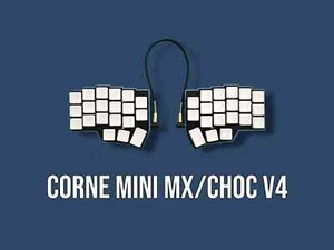 Corne Mini (3x5) MX/Kailh Choc v4 - Split Ergonomic Keyboard with RGB Backlights - Picture 1 of 5