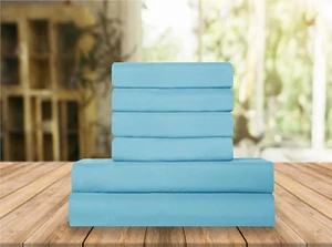 Luxury Soft Bed Sheets 1500 Premium Hotel Quality Microfiber Softness Wrinkle an - Picture 1 of 8
