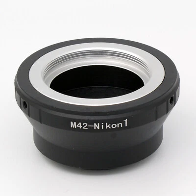 M42-N1 Adapter For M42 Screw Lens to Nikon 1 Mount Camera J1 J2 J3 J4 V1 V2 V3 - Image 1 of 4