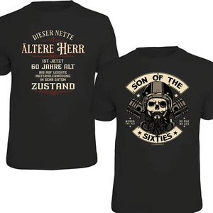 T Shirt 60. Geburtstag lustig bedruckt Shirts Sprüche Geschenk zum 60 Jahre 1965 - Bild 1 von 8