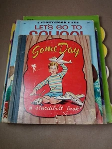 10 Vtg Childrens Kids Books Lot - Picture 1 of 10