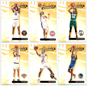 2020-21 Panini Absolute Memorabilia Rookies Yellow Set  *PICK A PLAYER* #1-25