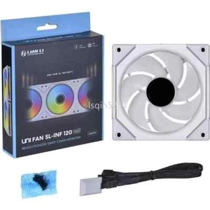 Lian Li UNI FAN SL-INF 120 Reversde Blade white Single Pack 120 mm - Picture 1 of 4