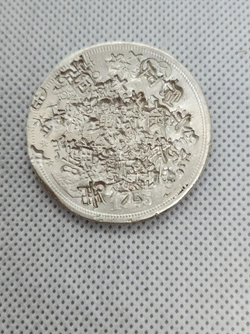 1875 S $1 Trade Dollar - Heavily Chop marked Cover