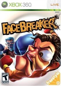 FaceBreaker (Microsoft Xbox 360) Complete & Very Good condition!