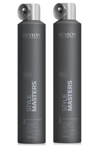 Revlon Style Masters Photo Finisher 3 Strong Hold Hairspray 500ml Pack of 2 - Picture 1 of 2