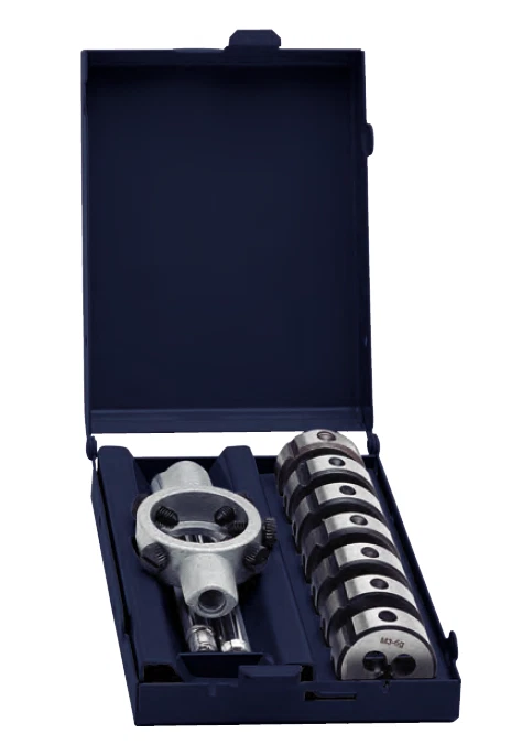 Exact Schneideisen Set 8-teilig M3-M12 HSS Schneideisensatz 70418