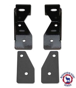 Soportes de luz auxiliares con bisagra de parabrisas de pilar A lateral inferior para Jeep JK Wrangler - Imagen 1 de 3