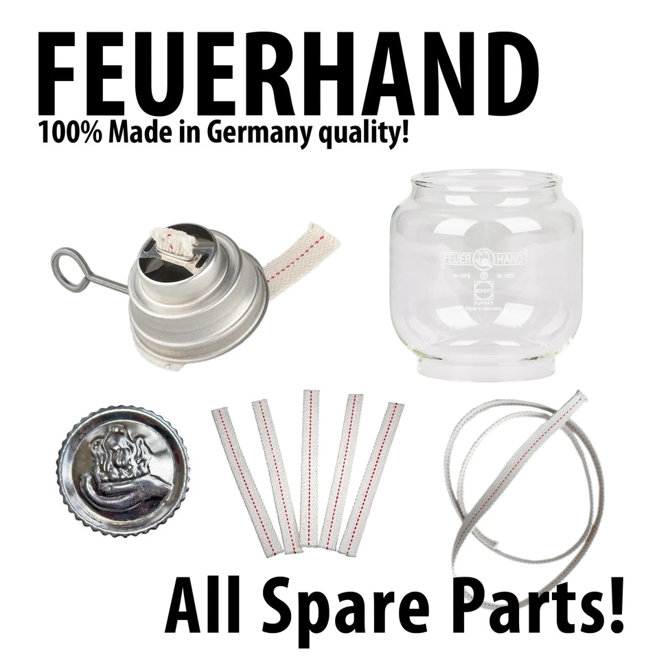 FEUERHAND NIER Spare Parts - wick glass globe burner tank screw NEW - Image 1 of 1