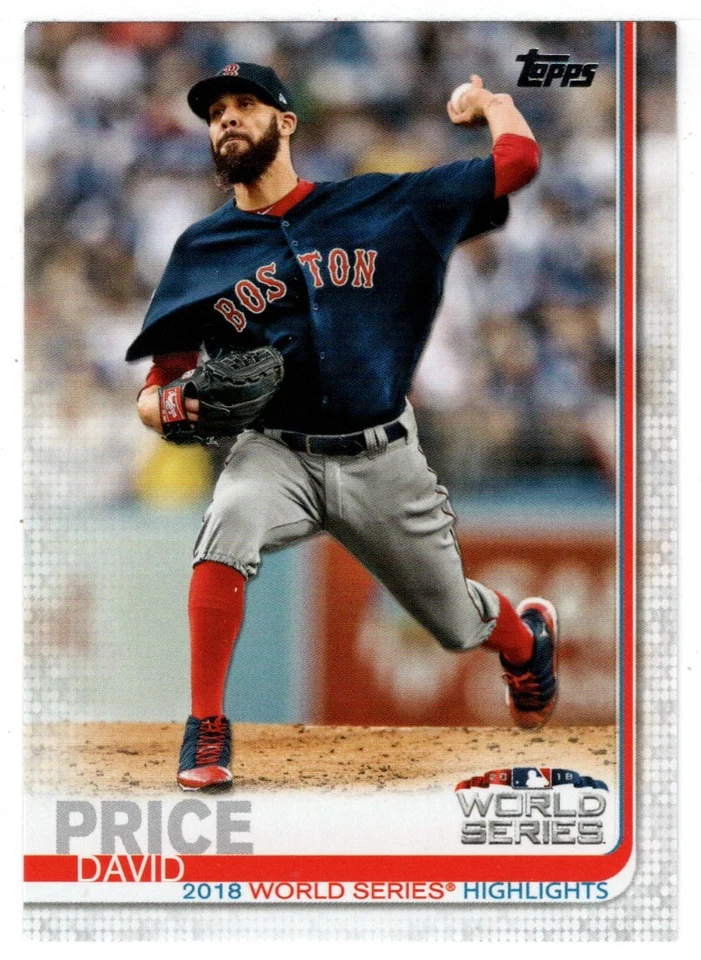 David Price - Boston Red Sox - (MLB Baseball Card) 2019 Topps # 314 Mint - Image 1 of 1