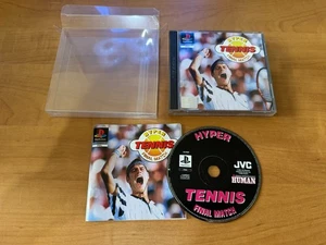 Hyper Tennis Final Match PS1 PlayStation One Spiel - Black Label CIB - PAL UK - Bild 1 von 15