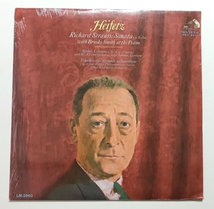 HEIFETZ: Richard Strauss Sonata in E Flat (Vinyl LP Record Sealed) - Picture 1 of 3