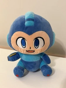 Mega Man Plush Toy 7” Megaman Capcom Nintendo Classic Stubbins SNES NES Blue - Picture 1 of 10