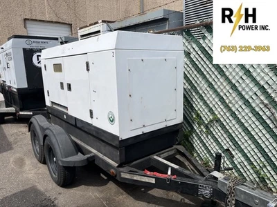 50kva Wacker Neuson G50 Mobile Diesel Generator - S/N: 24440219 - Image 1 of 4