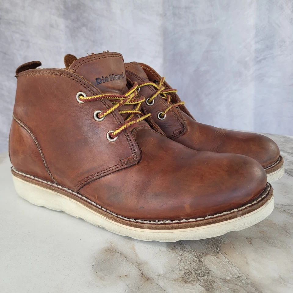 Botas chukka SEARS DieHard SureTrack acolchadas punta lisa para hombre talla 8 D marrón tostado Foto 1 de 4