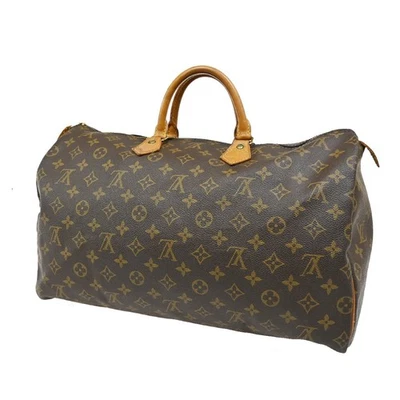 Bolso de Mano de Viaje LOUIS VUITTON Speedy 40 Monograma Cuero Marrón M41522 76CA254 Foto 1 de 4