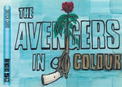 THE AVENGERS 50TH ANNIVERSARY (2012) - STU LAVERICK (TITLES) SKETCH 1/1 (1) - Image 1 of 2