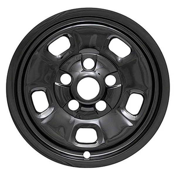 For Ram 1500 2013-2017 CCI 5 Slot Gloss Black Wheel Skins - Image 1 of 1