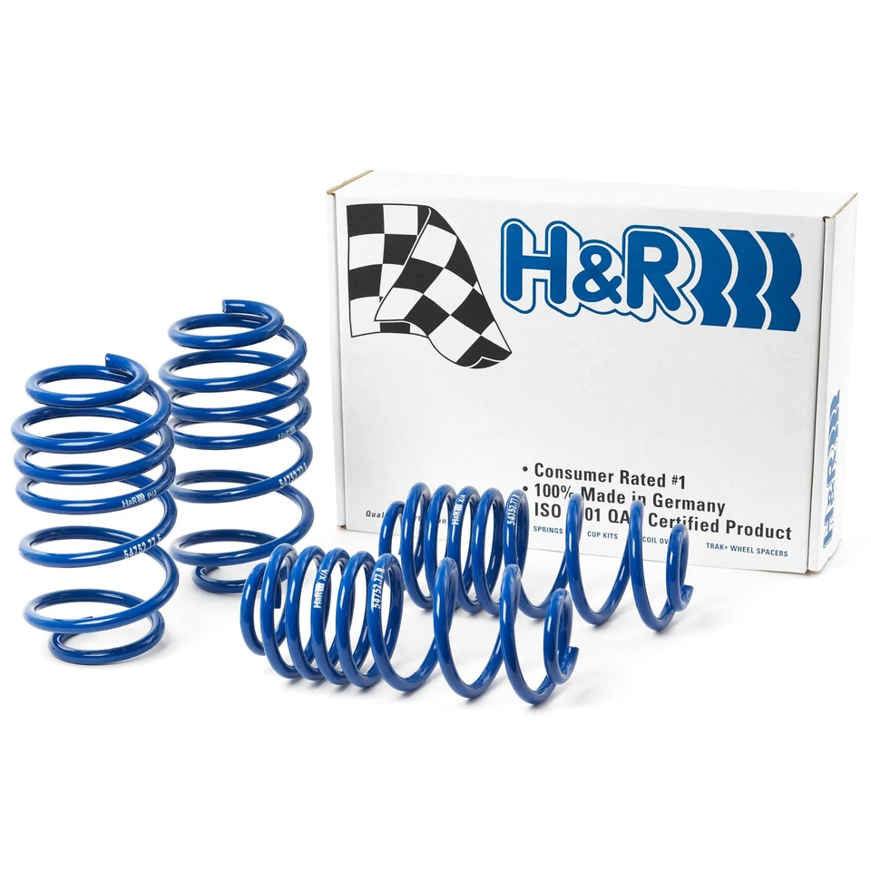 Kit de resortes delanteros y traseros descendentes H&R 54752-77 para VW Golf GTI MK5 2006-2009 Foto 1 de 4