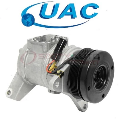 UAC AC Compressor for 1996-2000 Chrysler Town & Country 3.3L 3.8L V6 - cu - Image 1 of 4