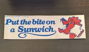Vintage Sunbeam Brot Papierhut "The Sandwich Bread" Setzen Sie den Biss auf ein Sonnenwich - Bild 1 von 8