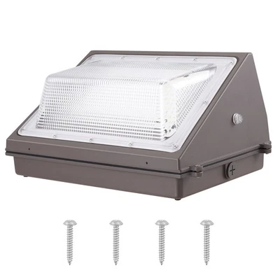 Uimoso LED Wall Pack Lights 120W 11000LM Commercial Outdoor Security Lighting - Image 1 of 4