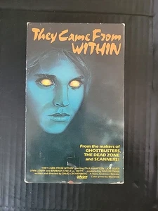 They Came From Within AKA Shivers Betamax Cronenberg Vestron Video 1986 - Imagen 1 de 4