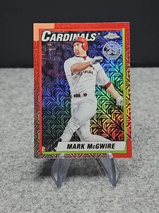 2025 Topps Update Series Mark McGwire 35th Anniversary Chrome Mojo U90C-83 - Bild 1 von 3