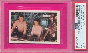 PSA 5 EX PACOSA DOS C3PO PRINCESS 1977 COSTA RICA STAR WARS #150 GRADED SW-TPHLC - Picture 1 of 3