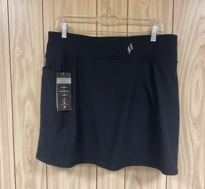 Skechers Women's GoFlex GoWalk High Waist Black Skort - Size XL - New with Tags - Image 1 of 4