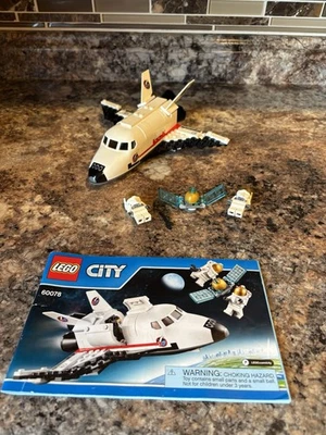 Lego City 60078 Utility Shuttle 2 Minifigures Manual Space Exploration Complete - Image 1 of 4