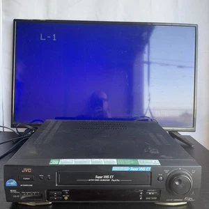 JVC Model HR-S3500U VCR Super VHS No Remote Tested and Working - Picture 1 of 11
