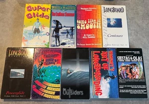 Lot of 9 vintage surfing movies VHS - Picture 1 of 19