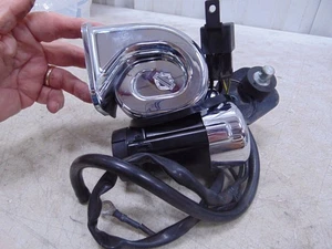 Harley Davidson Super Loud Premium Air Horn Kit Chrome 91-UP XL FXD FLH 69423-05 - Picture 1 of 12